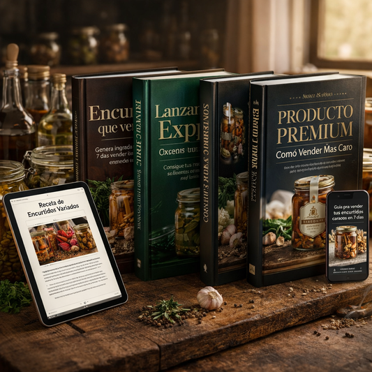 Encurtidos que Venden + 3 Bonos: Empezá a generar ingresos desde casa con recetas simples y vendibles